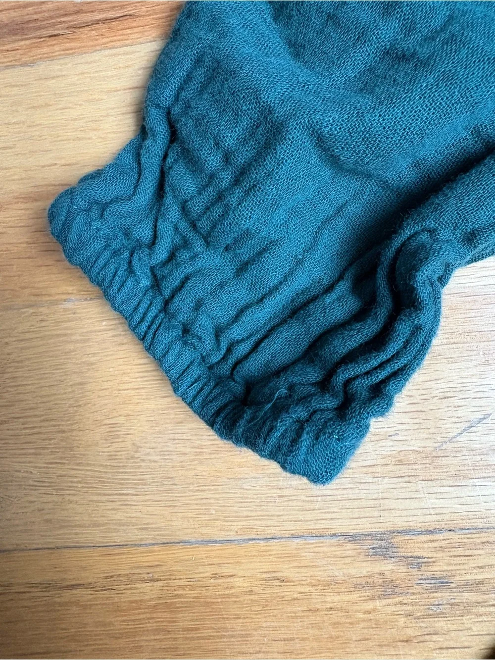 Gap Girls' Teal Smocked Waist Dress Size x-small